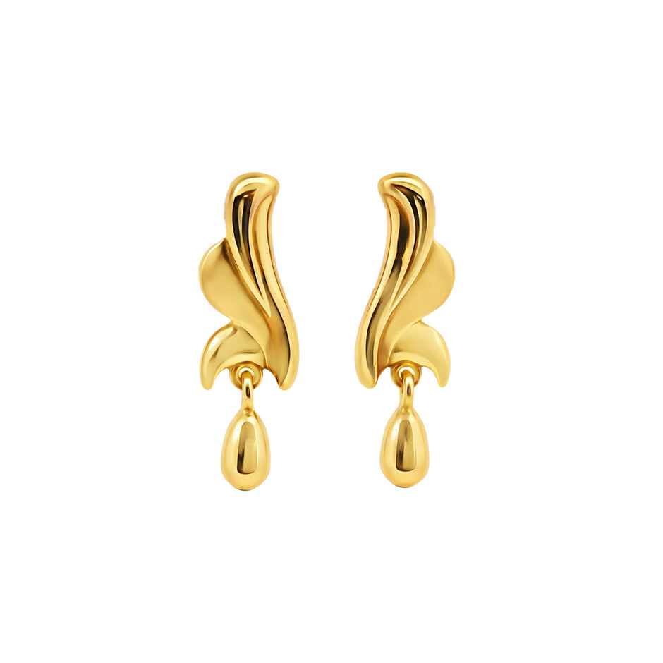 Bloomlite Gold Earrings