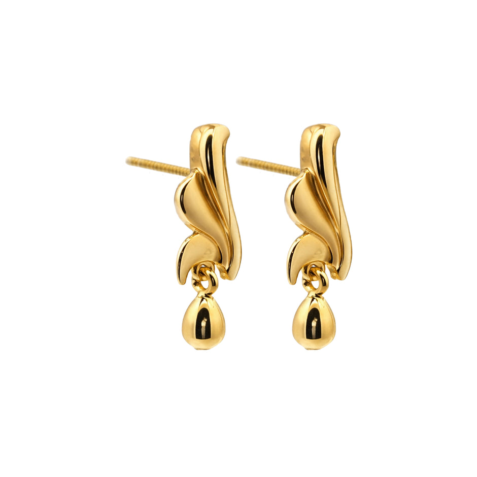 Bloomlite Gold Earrings