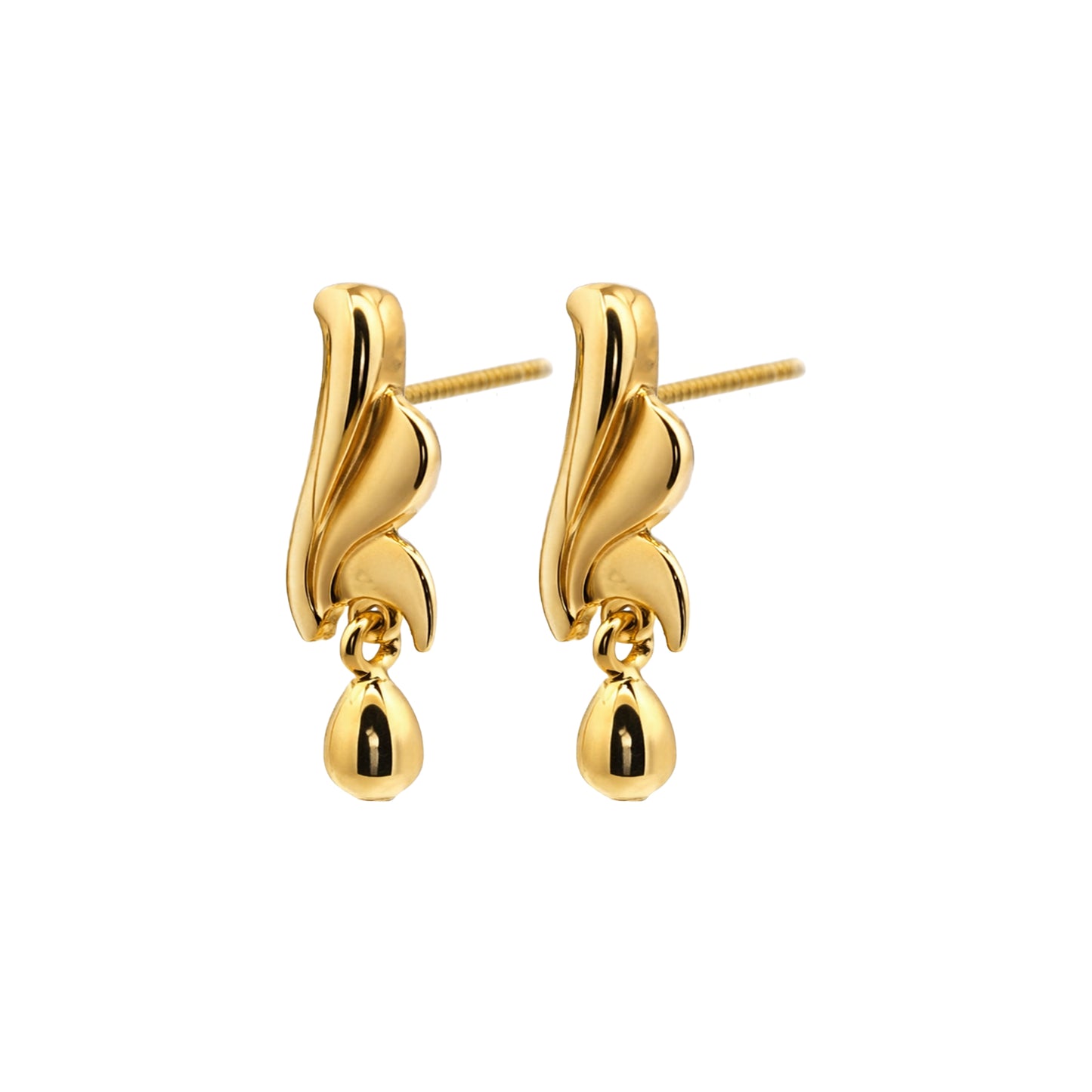 Bloomlite Gold Earrings