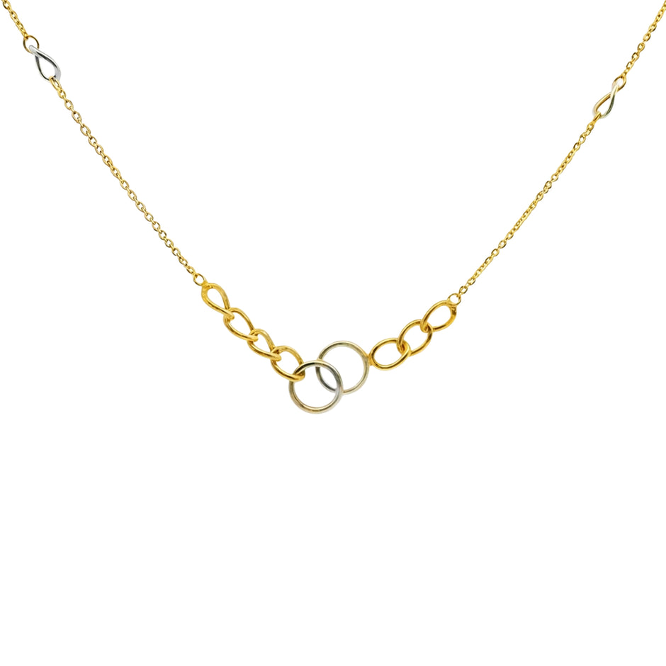 Linked Harmony Gold Necklace