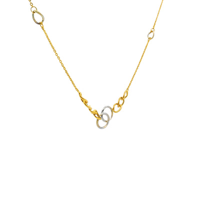 Linked Harmony Gold Necklace