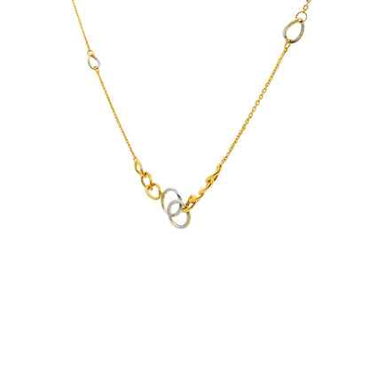 Linked Harmony Gold Necklace