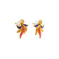 Flame Whisper Gold Earrings
