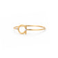 Circular Cuff Gold Bracelet
