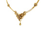 Regal Lotus Radiance Gold Necklace