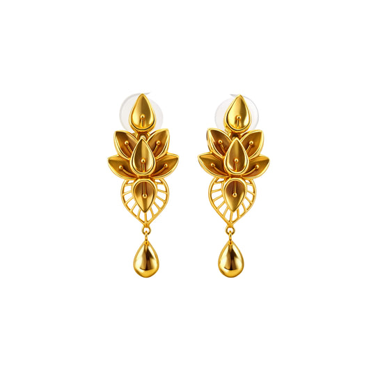 Luminous Gold Earrings