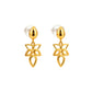 Flutura Gold Earrings