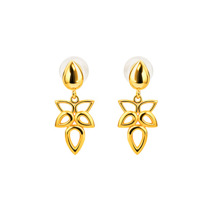 Flutura Gold Earrings