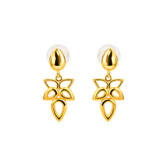 Flutura Gold Earrings