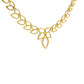 Petal Cascade Gold Gold Necklace