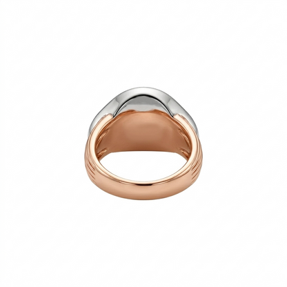 Aurexo Ridge Curve Gold Ring