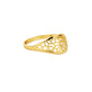Floraya Bloom Cut Gold Ring