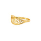 Floraya Bloom Cut Gold Ring