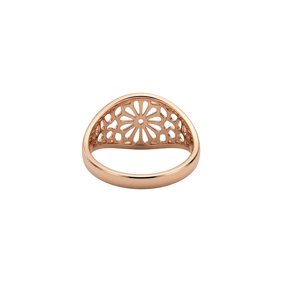 Floraya Bloom Cut Gold Ring
