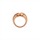 Dual Dome Gold Ring