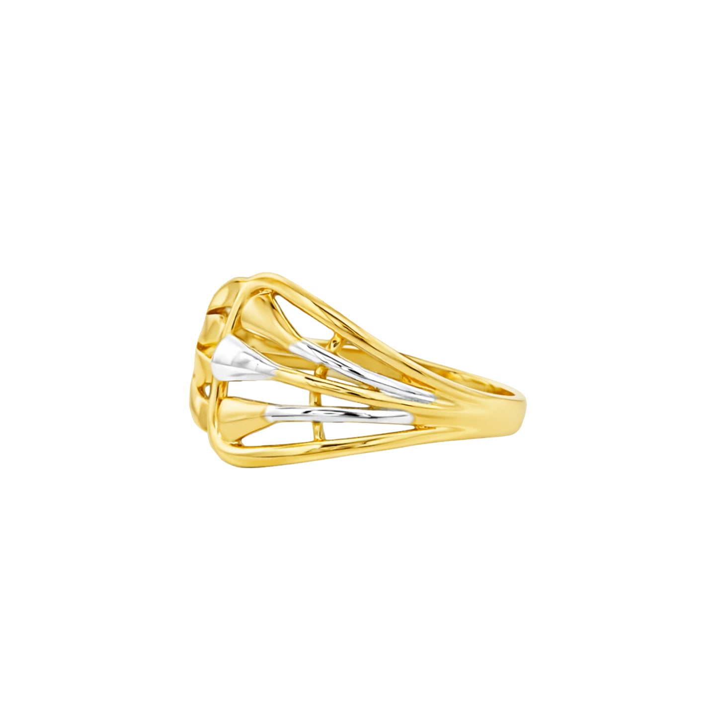 Cage Aura Gold Ring