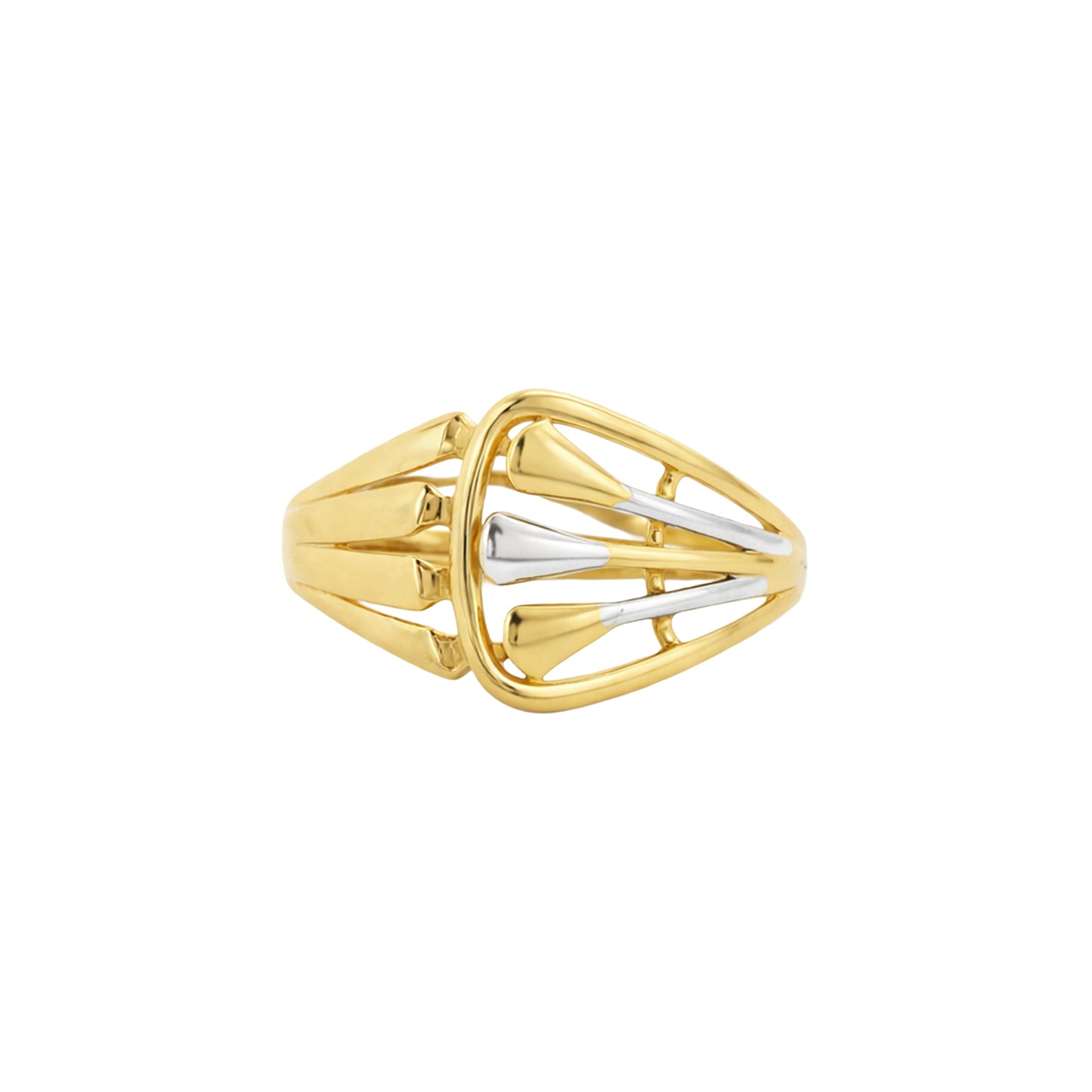 Cage Aura Gold Ring