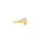 Orvexa Dual Curve Gold Ring