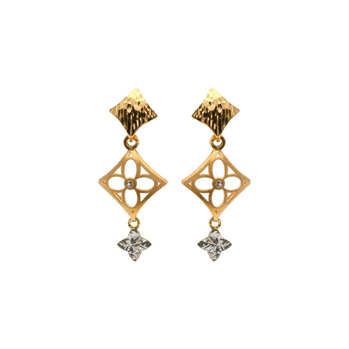Ethereal Gold Earrings