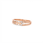 Dual Tone Lattice Gold Ring