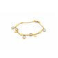 Aurelia Blossom Charm Gold Bracelet
