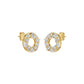 Aurielle Crown Diamond Earrings