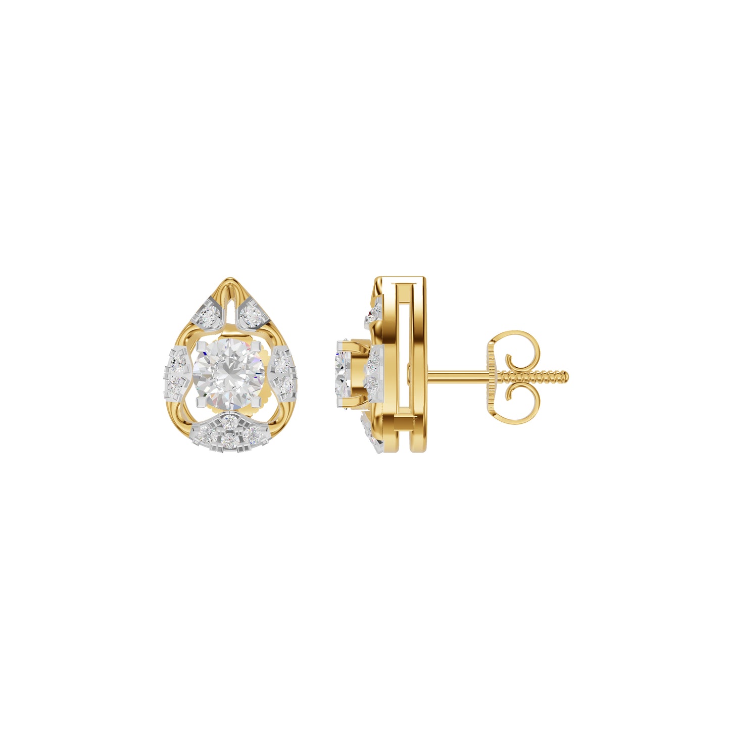 ID-IJERD24624XX 18 KT / Yellow Gold
