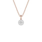 Lumiera Halo Diamond Pendant