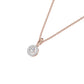 Lumiera Halo Diamond Pendant