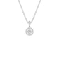 Lumiera Halo Diamond Pendant