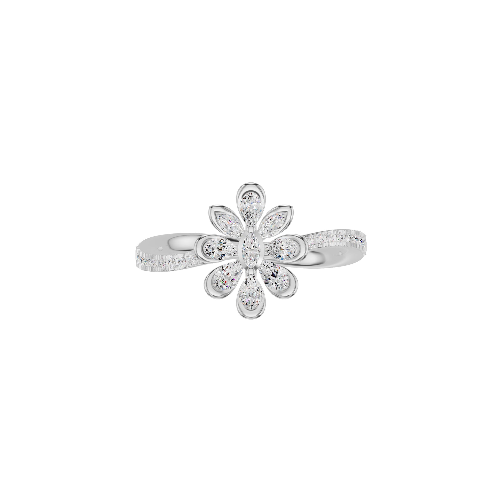 ID-IJRAX19343XX 18 KT / White Gold / 18