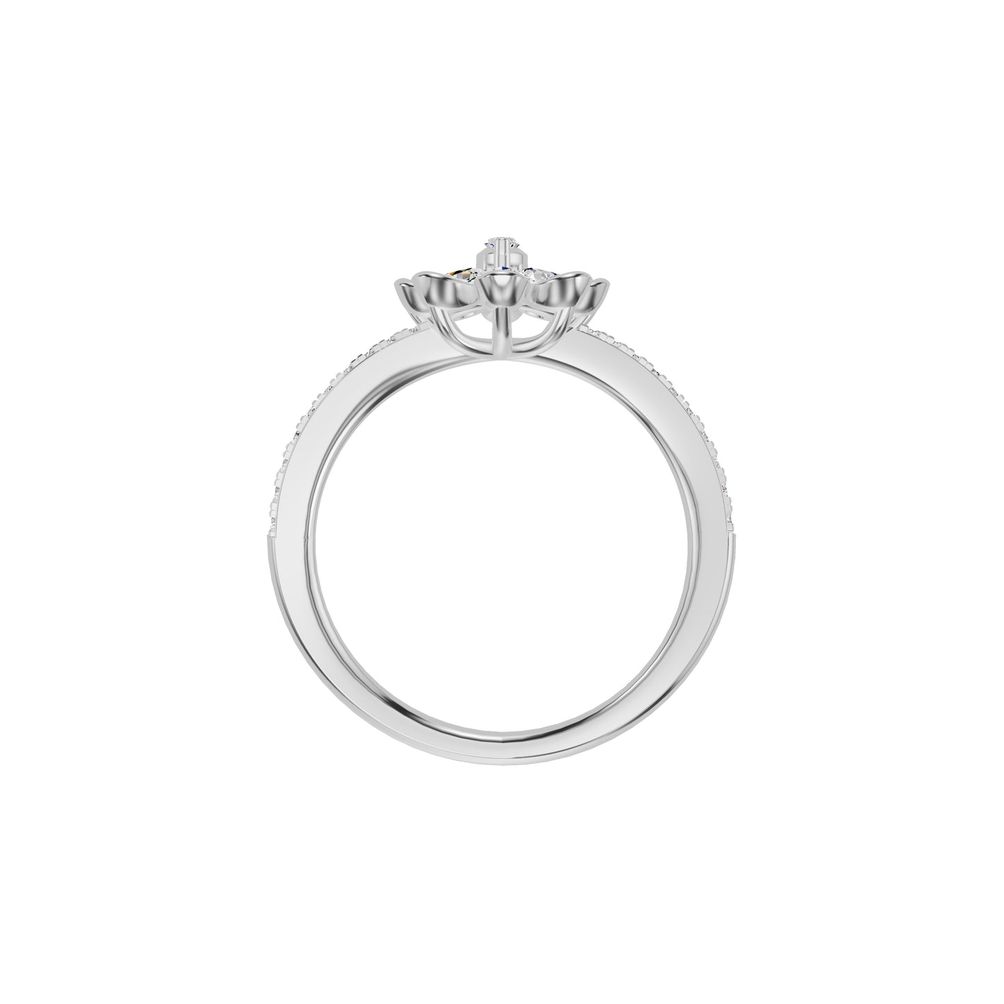 ID-IJRAX19343XX 18 KT / White Gold / 18