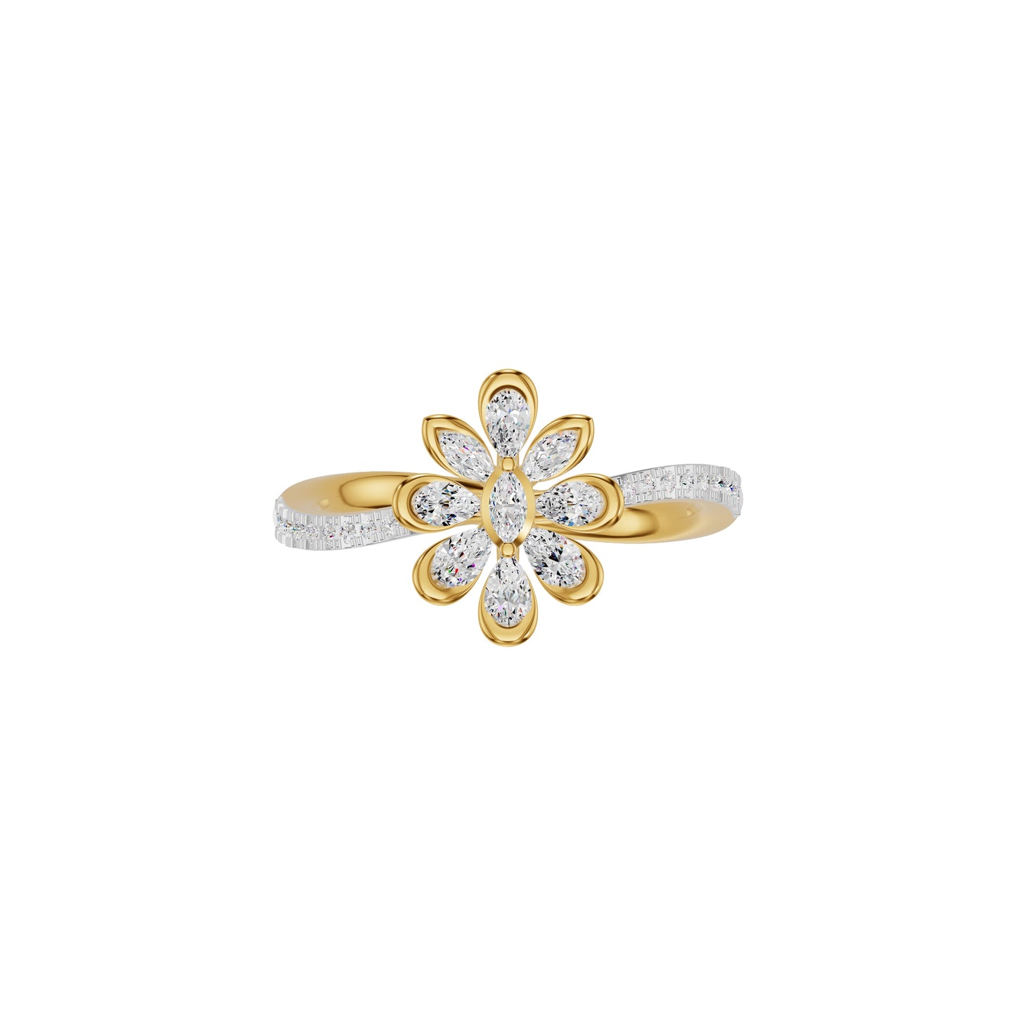 ID-IJRAX19343XX 18 KT / Yellow Gold / 18