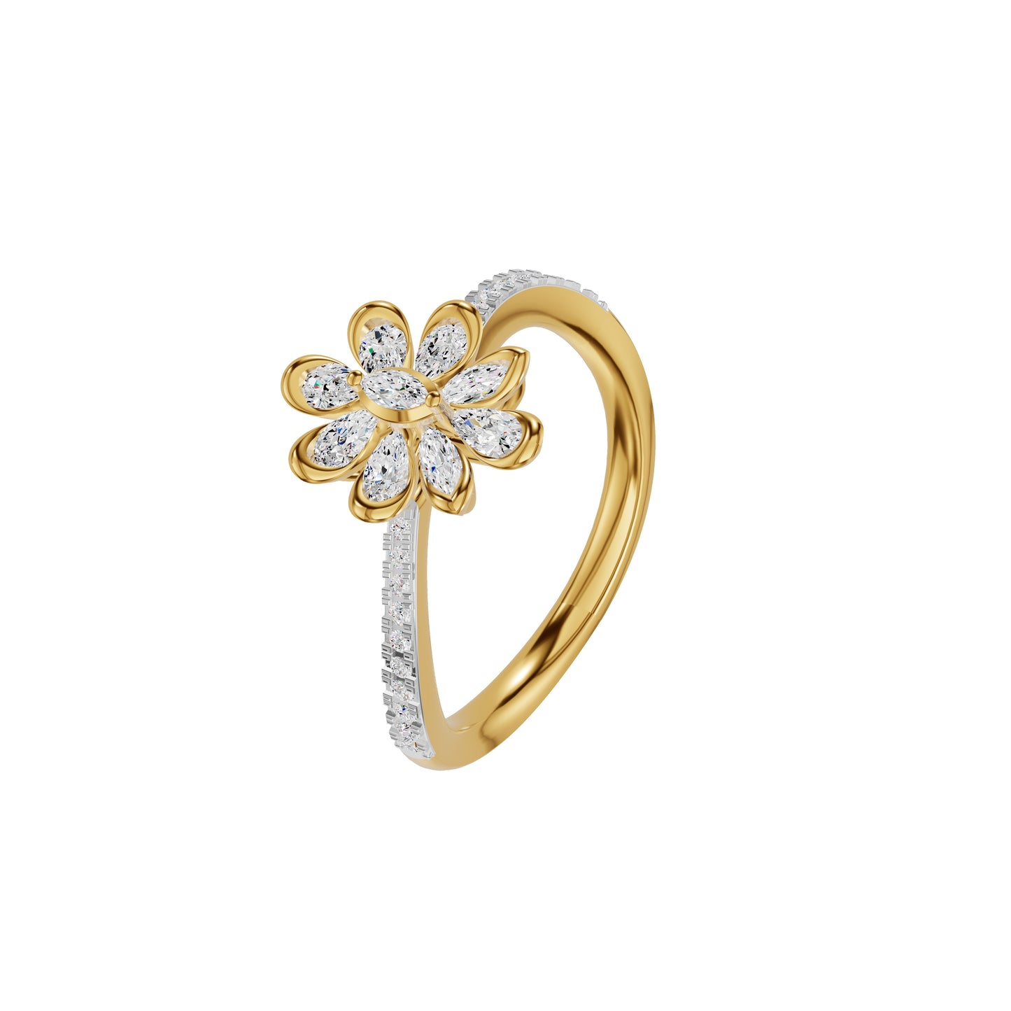 ID-IJRAX19343XX 18 KT / Yellow Gold / 18