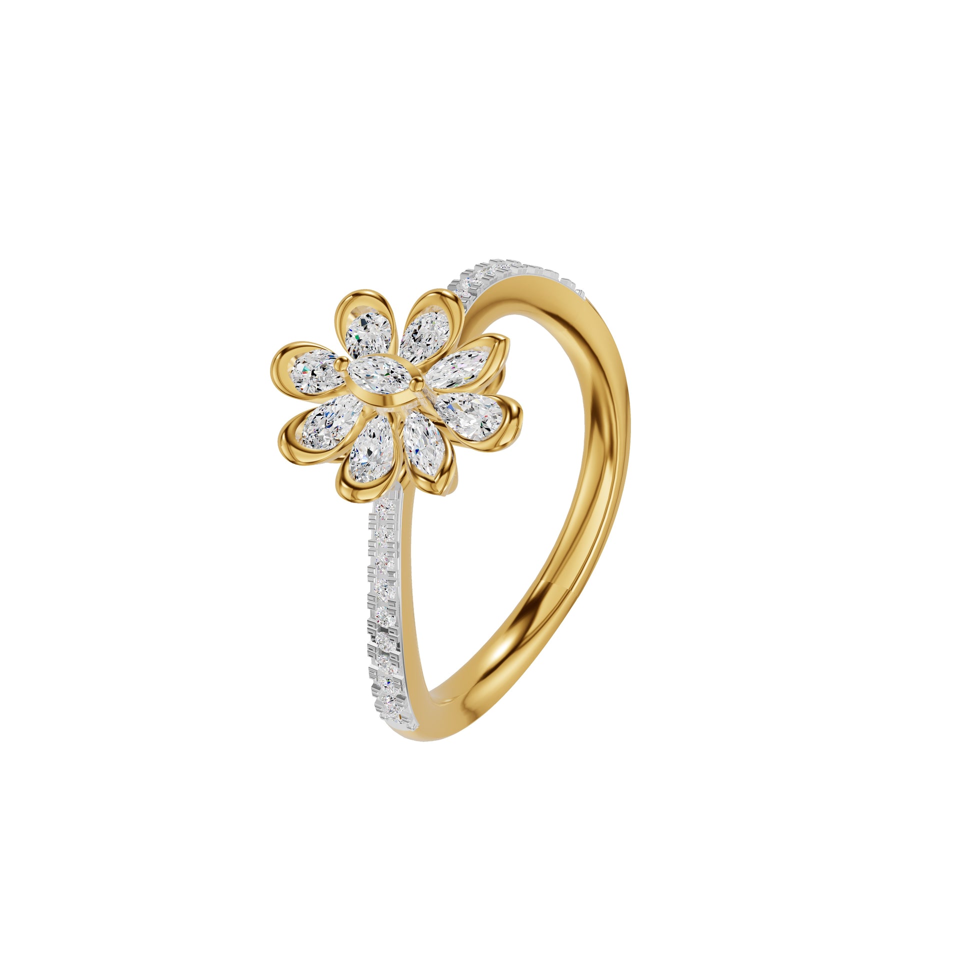 ID-IJRAX19343XX 18 KT / Yellow Gold / 18