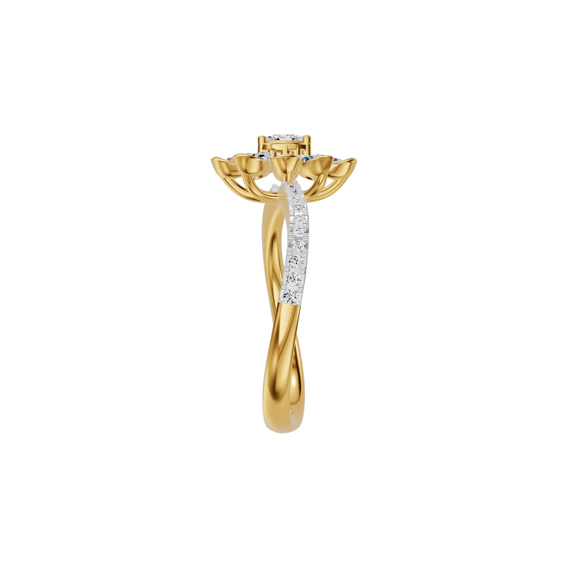 ID-IJRAX19343XX 18 KT / Yellow Gold / 18