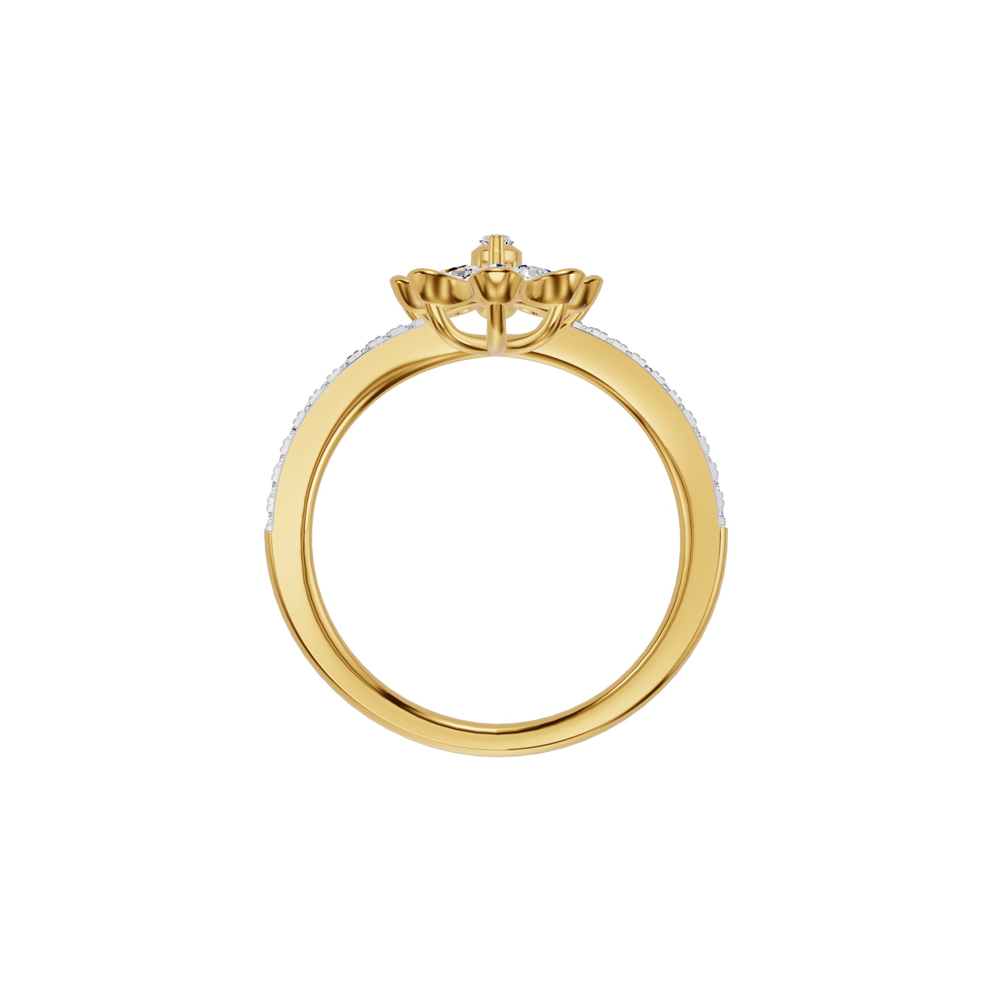 ID-IJRAX19343XX 18 KT / Yellow Gold / 18