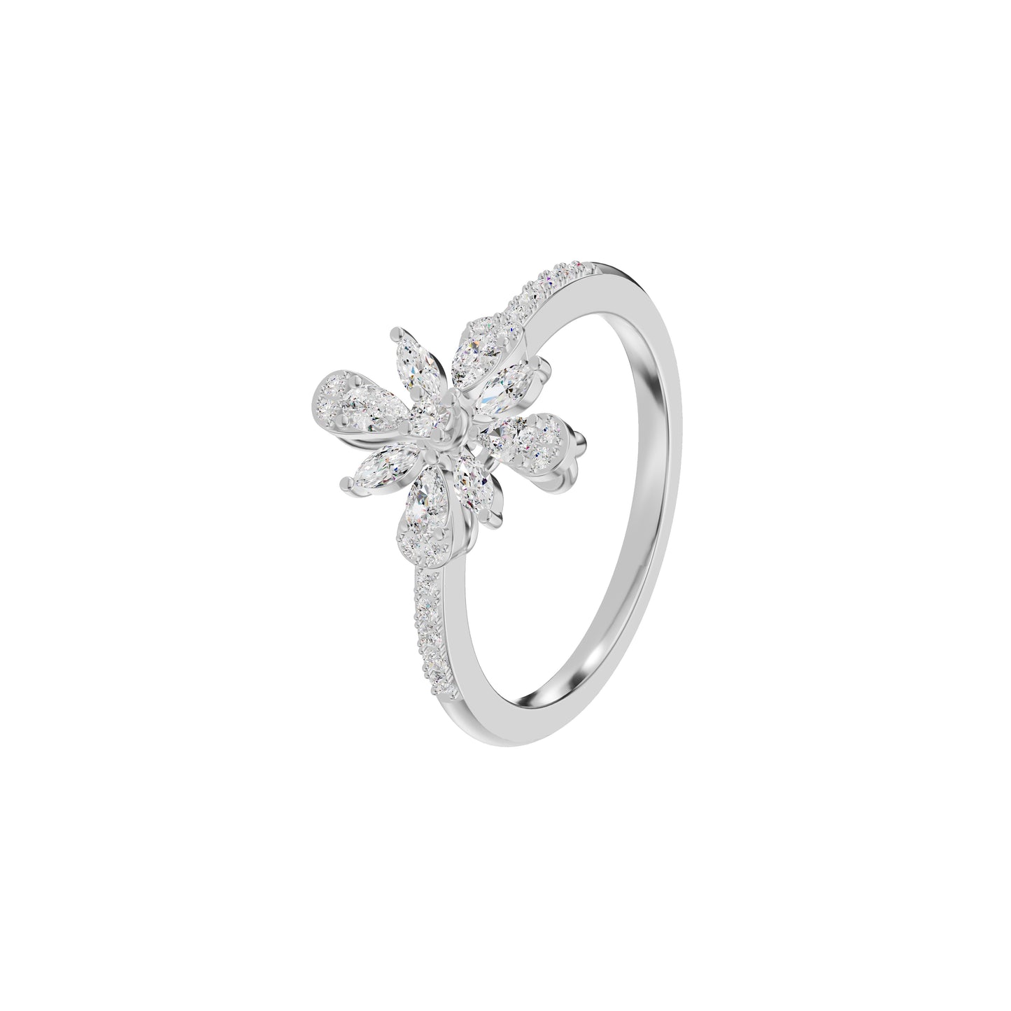 ID-IJRAX19785XX 18 KT / White Gold / 18
