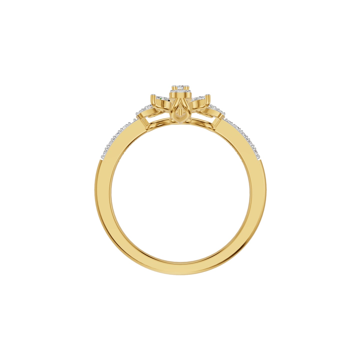 ID-IJRAX19785XX 18 KT / Yellow Gold / 18