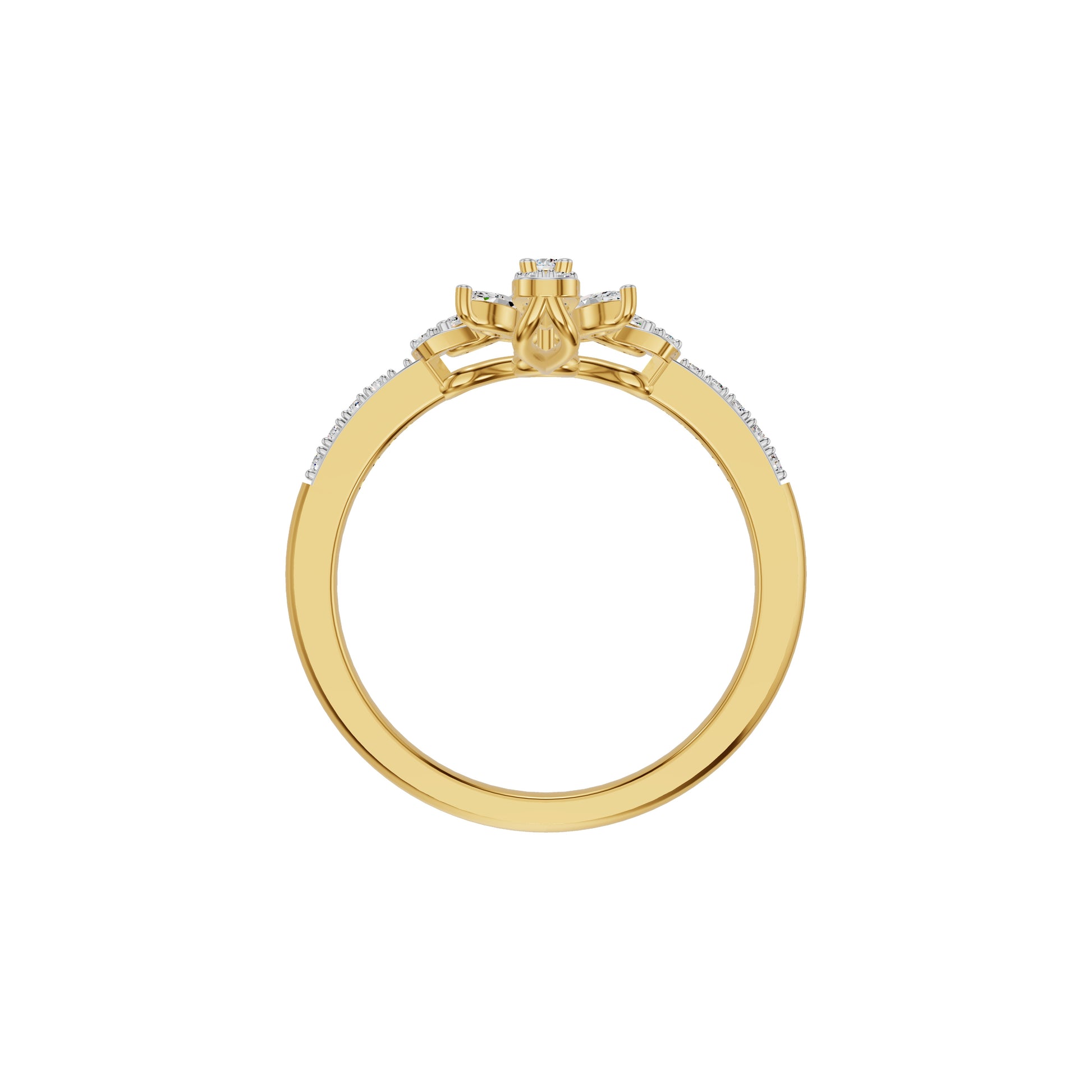 ID-IJRAX19785XX 18 KT / Yellow Gold / 18