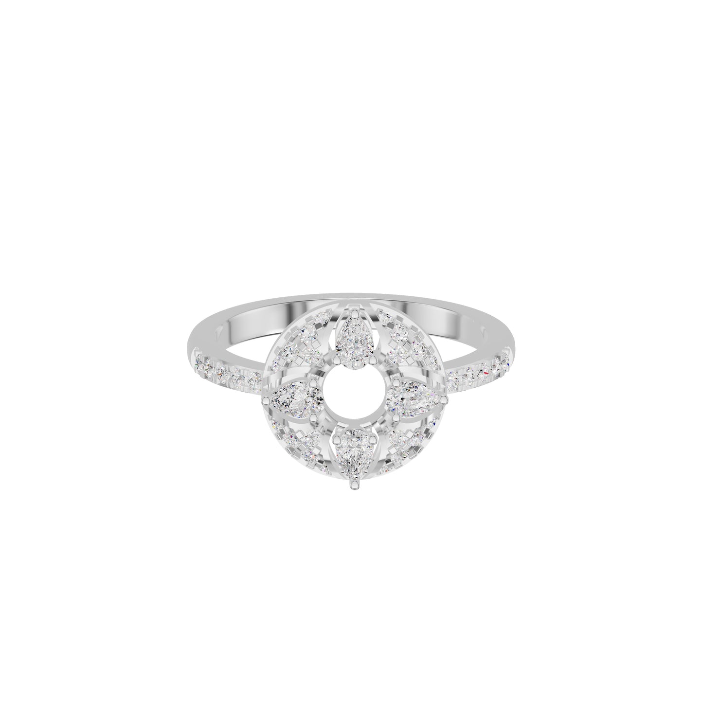 ID-IJRAX19917XX 18 KT / White Gold / 18