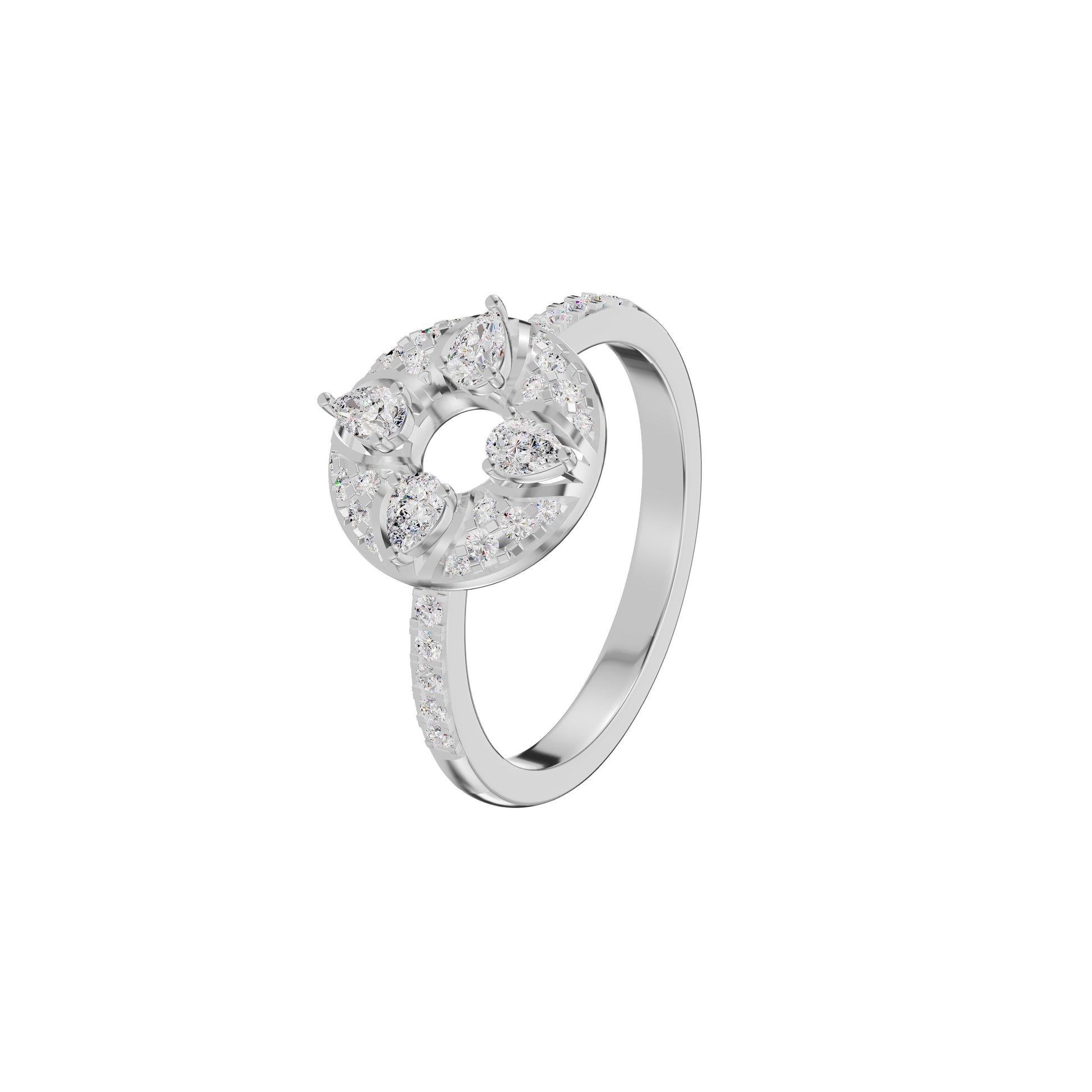ID-IJRAX19917XX 18 KT / White Gold / 18