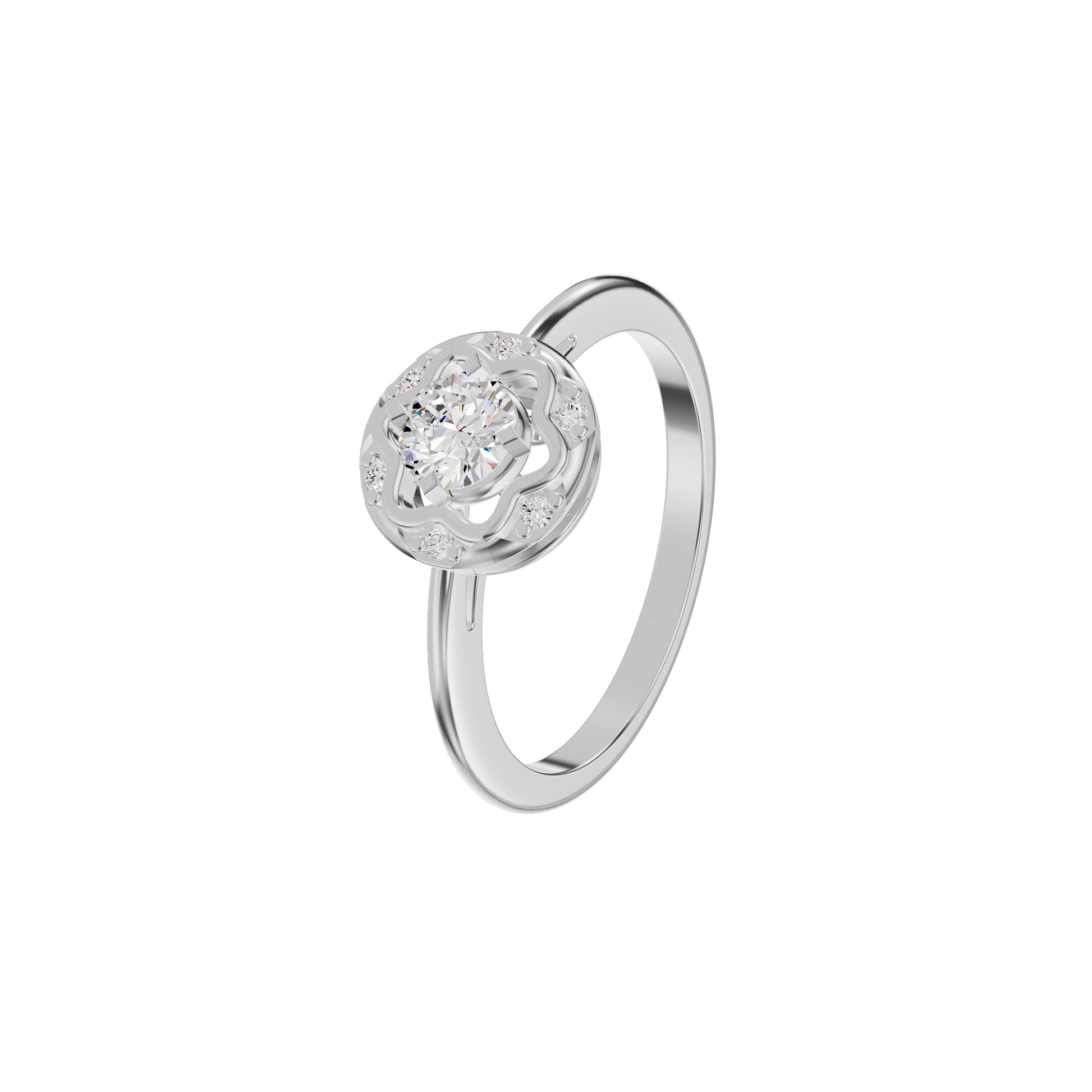 ID-IJRAX24487XX 18 KT / White Gold / 18