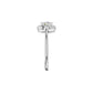ID-IJRAX24487XX 18 KT / White Gold / 18