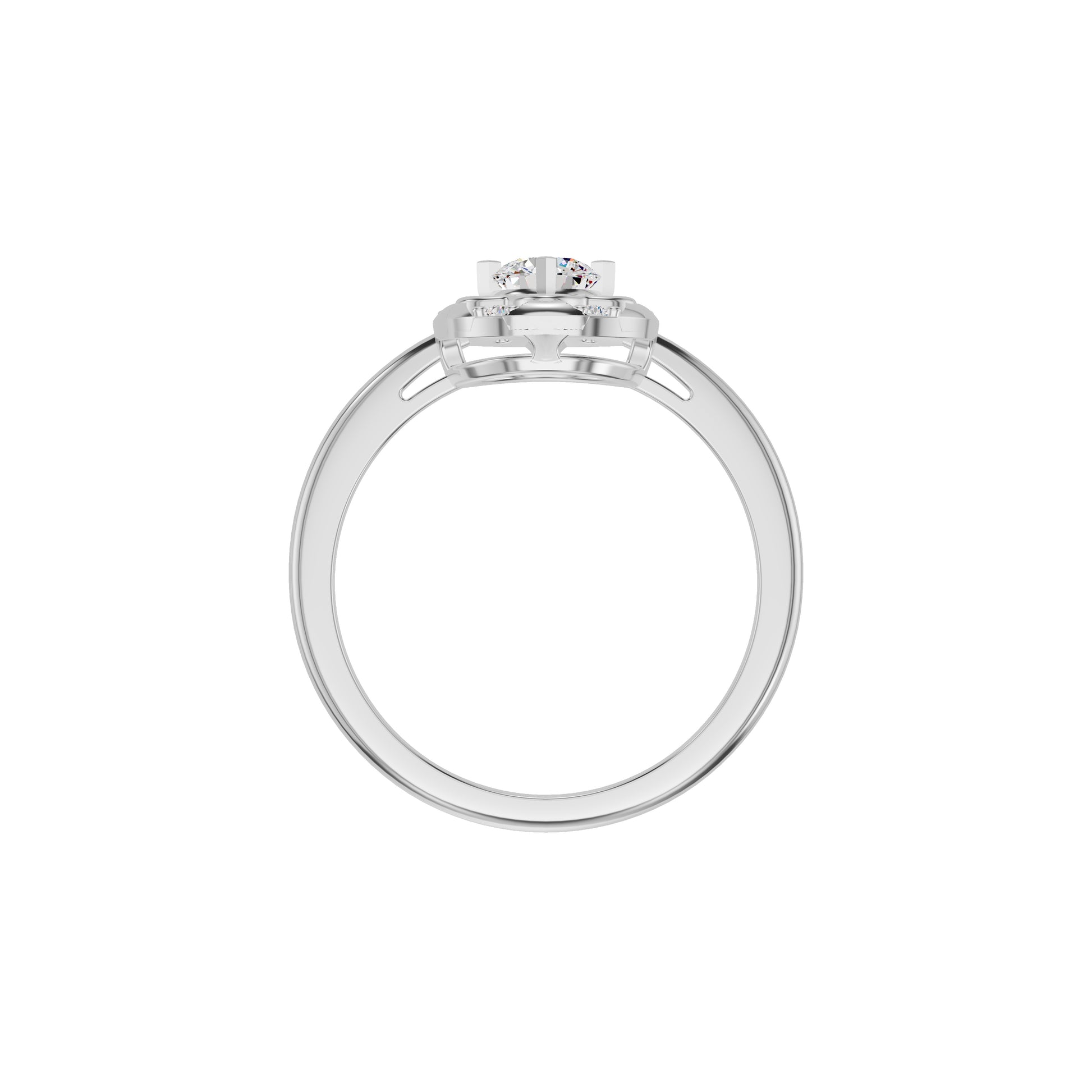 ID-IJRAX24487XX 18 KT / White Gold / 18