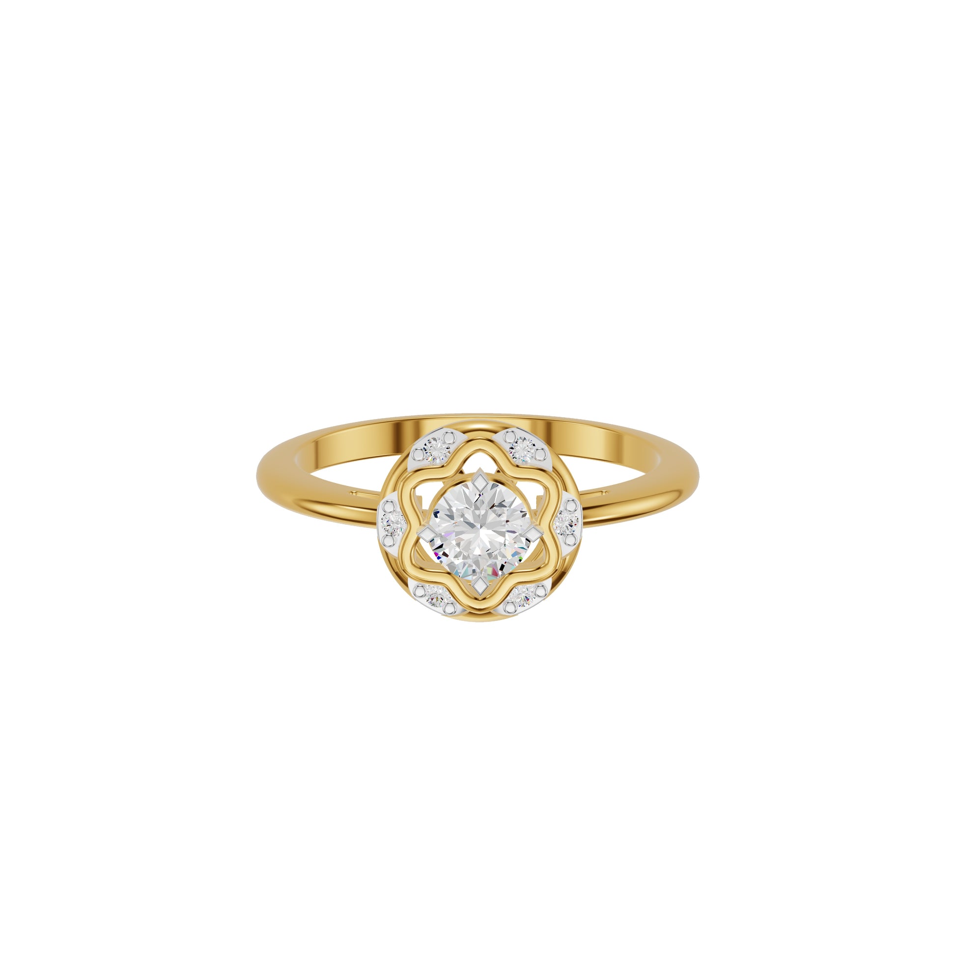 ID-IJRAX24487XX 18 KT / Yellow Gold / 18