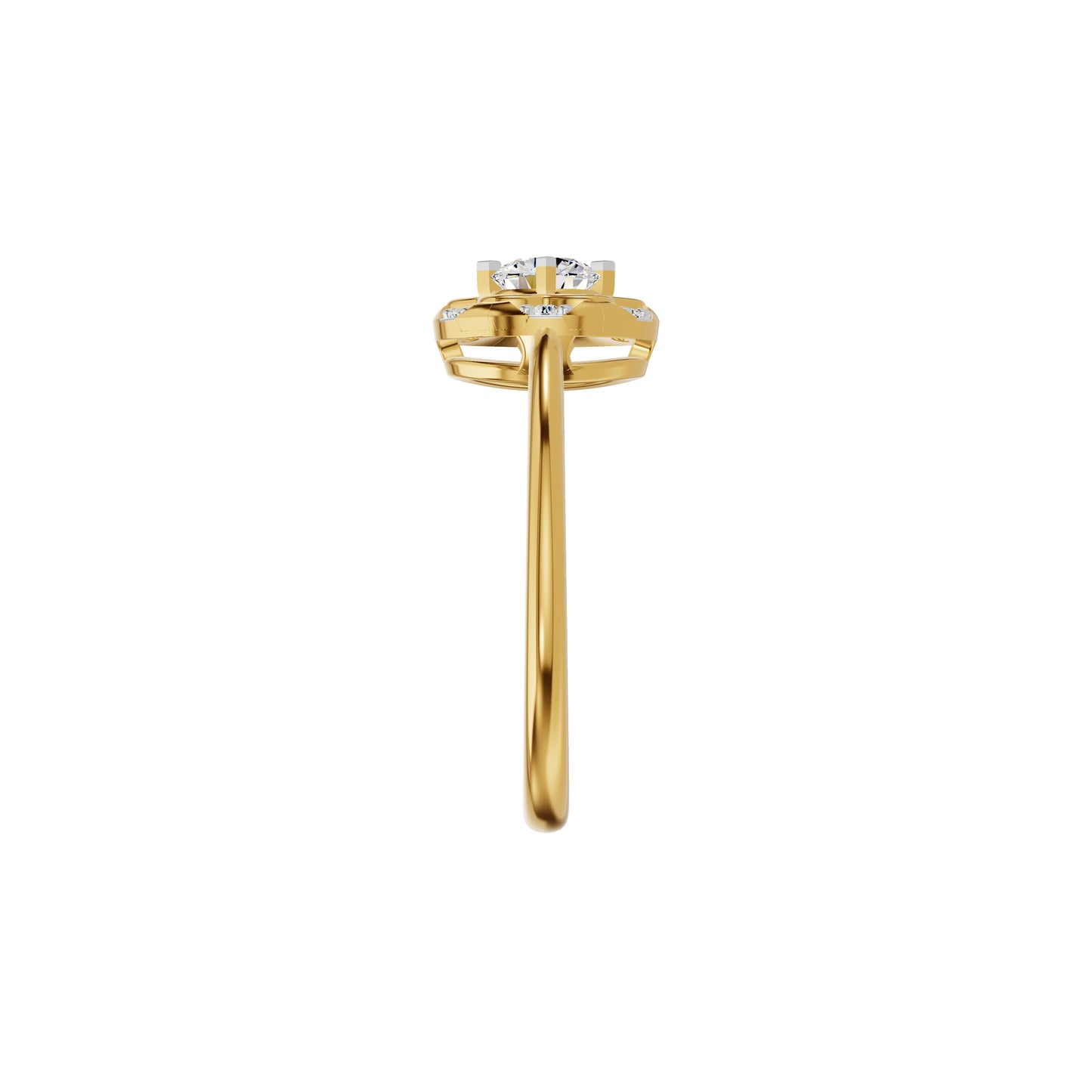 ID-IJRAX24487XX 18 KT / Yellow Gold / 18