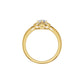 ID-IJRAX24487XX 18 KT / Yellow Gold / 18