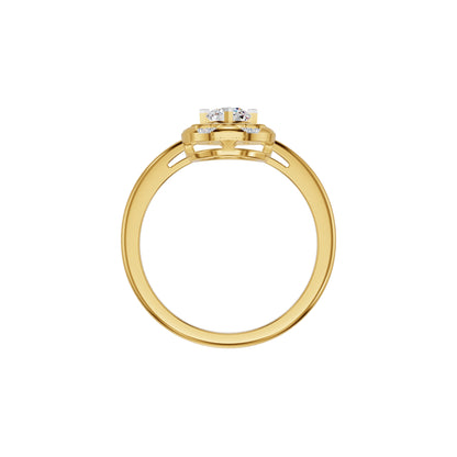 ID-IJRAX24487XX 18 KT / Yellow Gold / 18