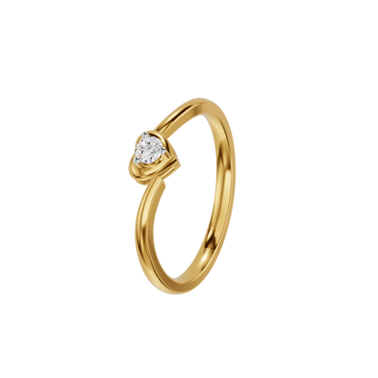 Cordelia Heart Diamond Ring